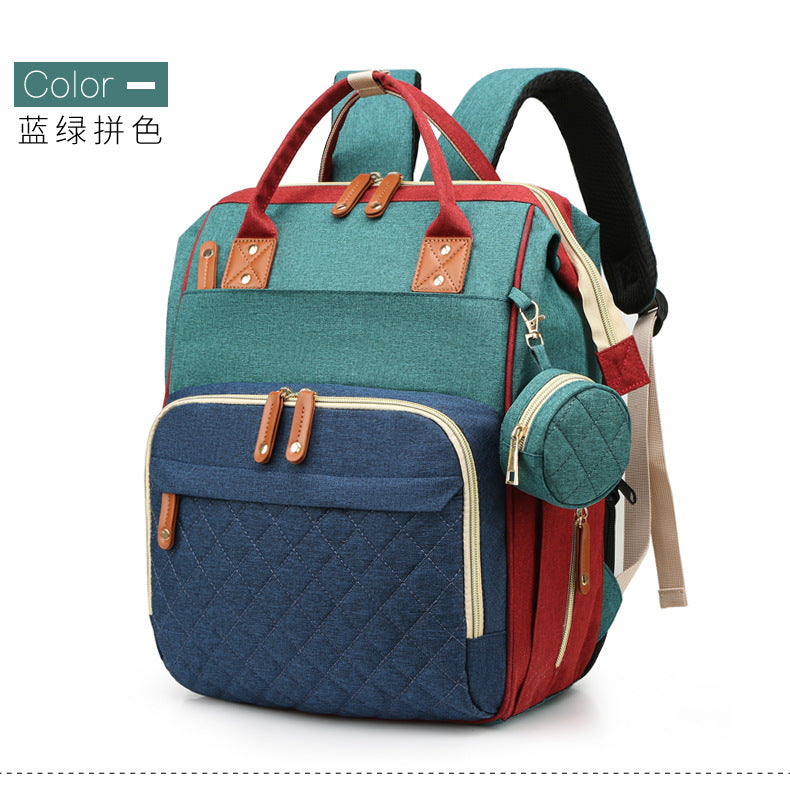 Multifunctional Baby Diaper Bag with Large Capacity
