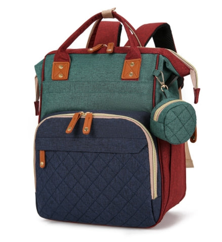 Multifunctional Baby Diaper Bag with Large Capacity