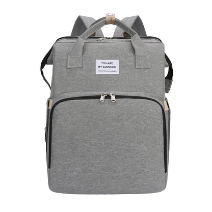Portable Folding Bed Diaper Bag with Large Capacity