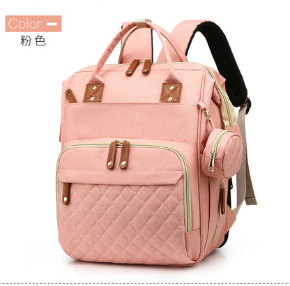 Multifunctional Baby Diaper Bag with Large Capacity