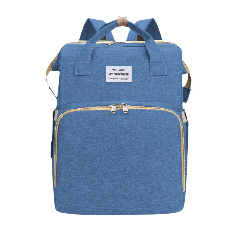 Portable Folding Bed Diaper Bag with Large Capacity